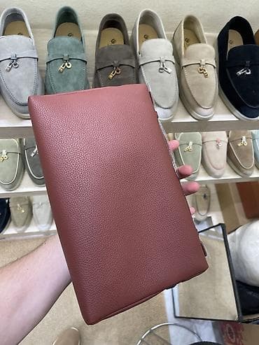 бу очки: Мужская кожаная сумка-планшет LP - Формат: компактная — 3