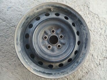 Железные Диски R 15 1 шт, отверстий - 5, Б/у