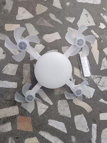 Потолочный светильник-вентилятор с пультом ДУ. - Форм-фактор