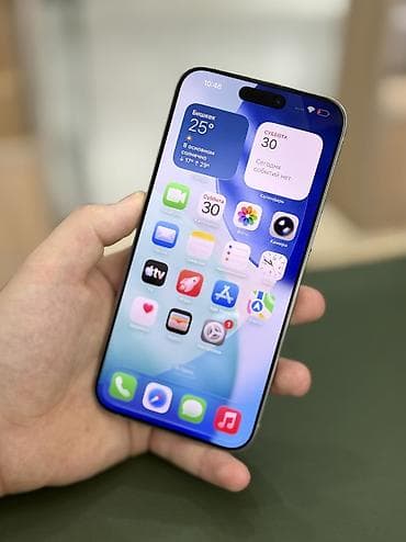 apple iphone 11: IPhone 15 Pro Max, Б/у, 256 ГБ, White Titanium, Коробка, 88 % — 3