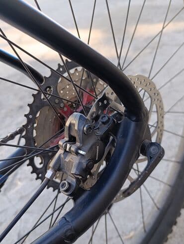 купить фикс в бишкеке: Рама размера L алюминиевая, воздушная вилка, блокировка вилки на руле — 5