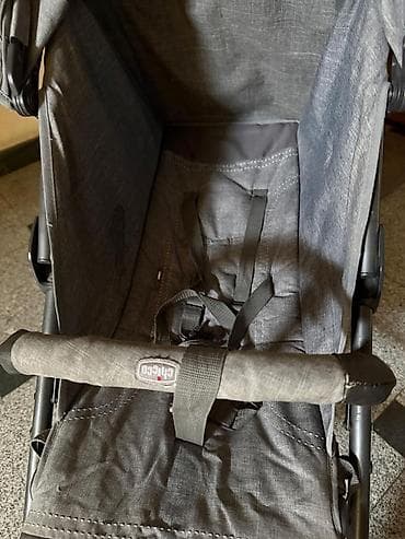 большую коляску: Коляска, Chicco, цвет - Серебристый, Б/у — 6