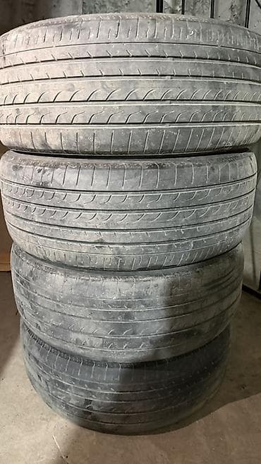 rays volk: Шины 235 / 50 / R 18, Лето, Б/у, Комплект, Легковые, Япония, Yokohama — 1