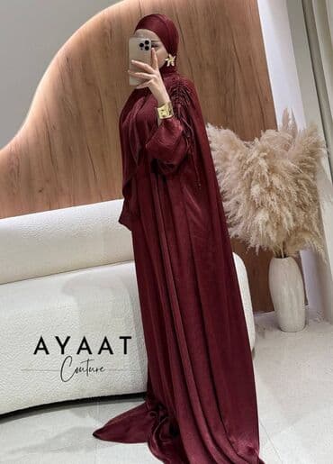 Вечернее платье, Длинная модель, Шелк, Стандарт