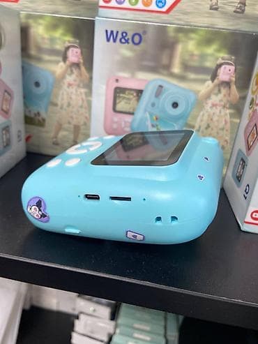 printer kraskasi: 📷 Детский фотоаппарат с моментальной печатью W&O Q1 Доступные — 1