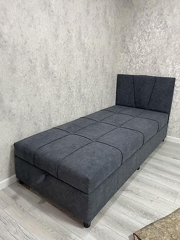 продаю односпальную кровать: Односпальная кровать, Новый, С ящиком для хранения, В рассрочку, длина - 2 см — 7