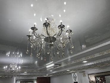 люстры хрусталь: Продается люстра !Б/у 5 штуков ! Из ресторана! Классическая подвесная — 3