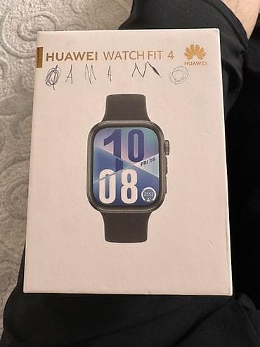 HUAWEI Watch Fit 4 — умные часы с прямоугольным дисплеем и