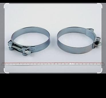 Силовые одноболтовые хомуты (T-bolt clamps) для жестких и армированных