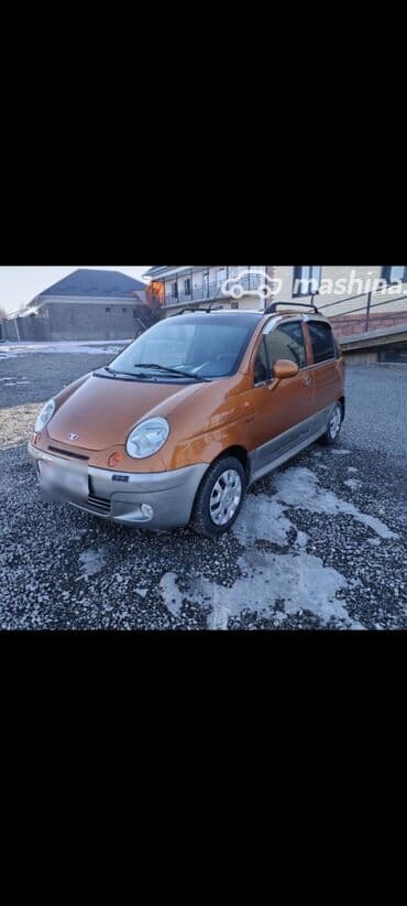дом калесо: Хэтчбек Daewoo Matiz в цвете "золотой бежевый металлик" с контрастными — 2