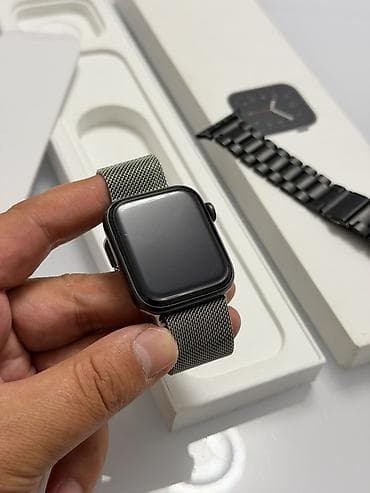 apple ultra 3: ⌚ Apple Watch SE | 44 мм | Black 🖤 Хорошее состояние Продаю Apple — 1