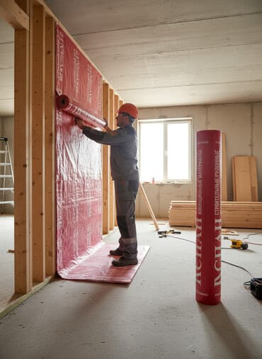 строительный тент: Рулонные строительные изоляционные материалы «Спан». Предназначены для — 1