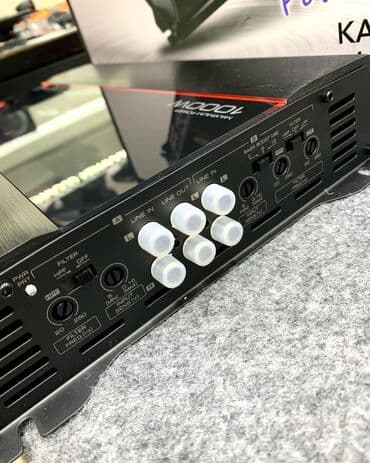 музыка на авто: Оригинальный усилитель Kenwood KAC-PS804EX Тип усилителя — 3