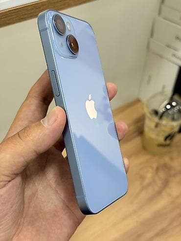 microsoft surface: IPhone 14, Б/у, 128 ГБ, Голубой, Защитное стекло, Чехол, 78 % — 3