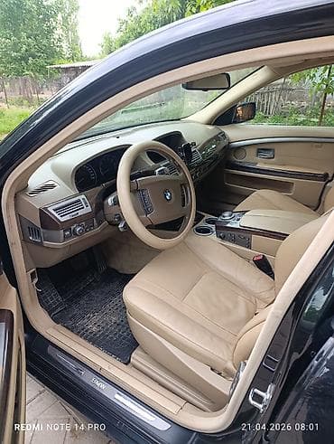 авто грандеур: BMW 7 series: 2007 г., 4.4 л, Бензин, Седан — 3