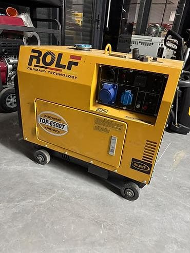генератор дым: Дизельный генератор ROLF TOP-6500T (Silent) - Тип: дизельный — 1