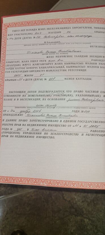 талас контейнер: 5 соток, Курулуш, Кызыл китеп — 3