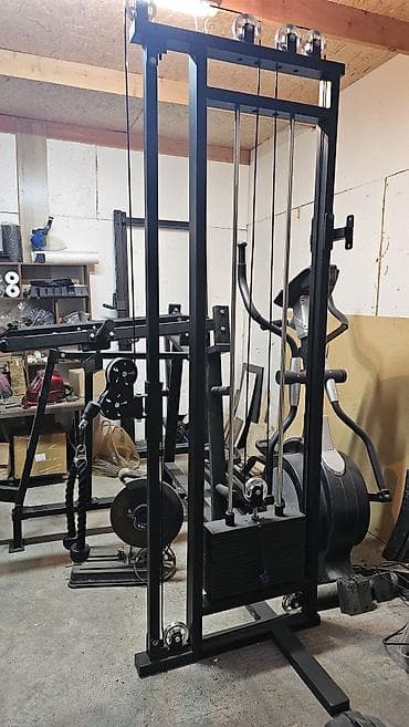 верхний блок: Силовой тренажер, Тренажер-кроссовер — 2