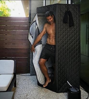 инверсонный стол: Продаю портативную паровую сауну с инфракрасной LED-лампой. Первая — 7