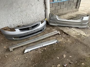 бампер на хонда цивик: Комплект Honda, цвет - Серебристый — 2