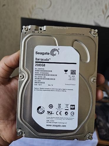 second caddy hdd: Жесткий диск Seagate Barracuda 3.5" 2ТБ - 2000ГБ - Модель — 1
