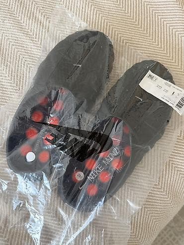 сланцы адидас: Новые Nike MIND 001 (Black/Chrome Black) размер 43 - сандали ( шлепки — 1