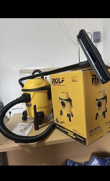 bud e2: Пылесос, Строительный, Смешанная, Контейнер — 5