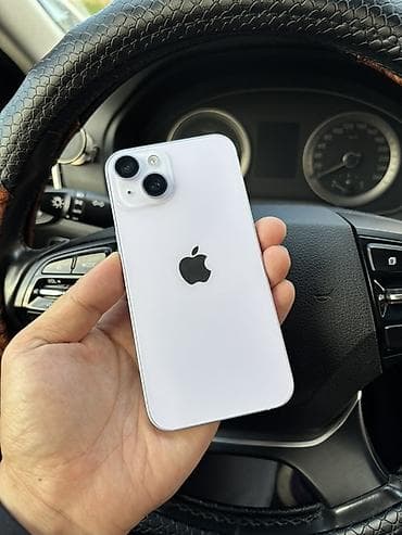 iphone 3: IPhone 14, Б/у, 128 ГБ, Белый, Кабель, 80 % — 1