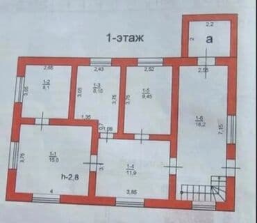 продаю дом вайенно антановка: Дом, 80 м², 5 комнат, Собственник, Старый ремонт — 13