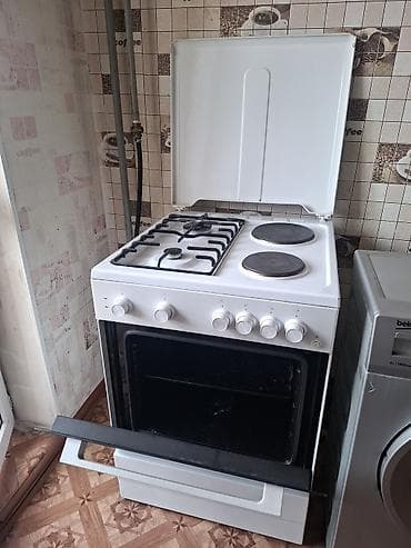 pro mozer: Комбинированная плита, Beko, Б/у, Напольная, Механическая — 1
