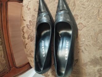 белорусская обувь для проблемных ног бишкек: Классические женские лодочки на высоком шпильке. - Цвет: черный - — 2