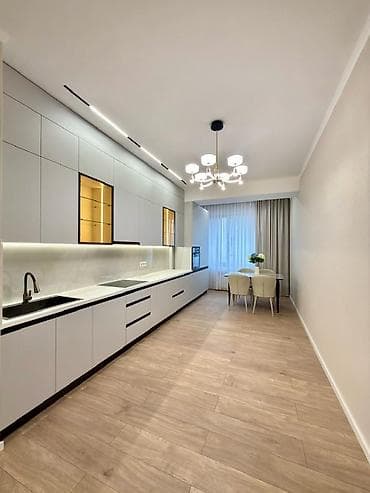 osh flat: 2 комнаты, 85 м², Южная Магистраль Элитка, 7 этаж, Евроремонт — 1