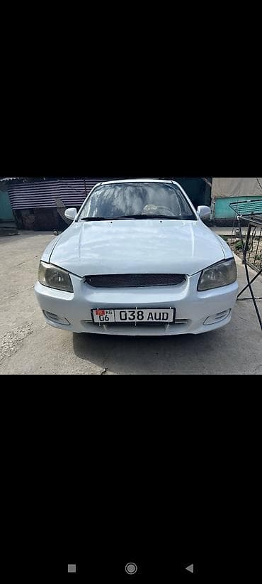 cl class: Hyundai Verna: 2000 г., 1.3 л, Автомат, Бензин, Седан — 1