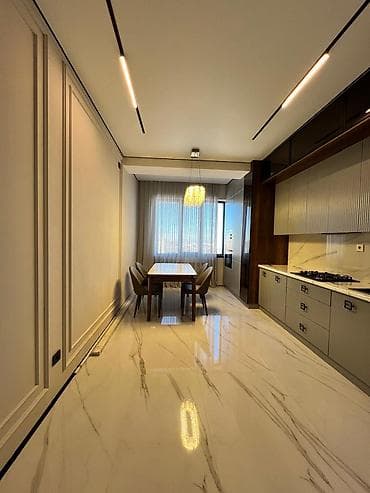 discovery studio: 2 комнаты, 78 м², Асанбай мкр Элитка, 13 этаж, Дизайнерский ремонт — 3