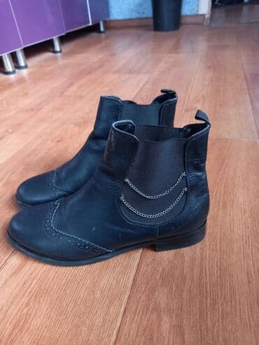 турецкая женская обувь больших размеров: Кожанный пол сапог. Турецкий качестао отличное носила 1 год. состояние — 1