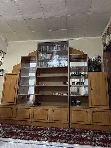 Стенка-шкаф, Тип стенки-шкафа: Горка, Для зала, Особенности: С отделением под телевизор