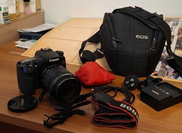 sony a7 iv купить в рассрочку: Продаю Canon EOS 70D, с линзам EFS 18 - 135mm. Камера и линза в — 1