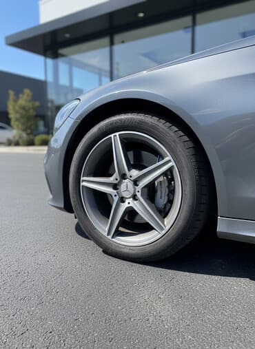 диски 4 на 114.3: Железные Диски R 18 AMG, Комплект, отверстий - 5, Б/у — 1