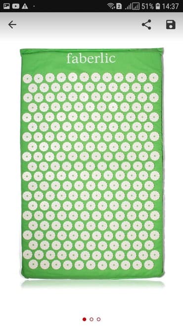 день и ночь для похудения: Акупунктурный массажный коврик — 1