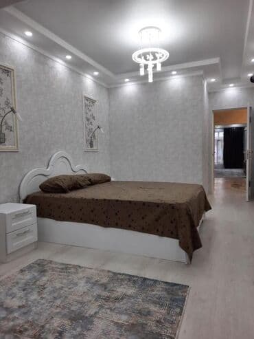 суточный дом в бишкеке: 1 комната, Душевая кабина, Постельное белье, Кондиционер — 10