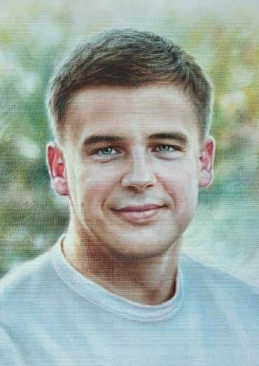 набор для художников: Рисую портреты# портреты для подарка#чернобелые и цветные — 2