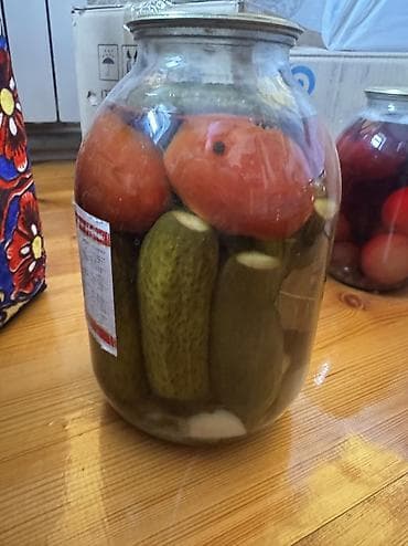стеклотара цена: 🥒🍅 Домашние солёные огурцы и помидоры ✅ Вкусные и хрустящие ✅ — 1