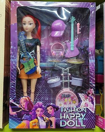 Игрушки: Игровой набор Fashion Happy Doll — музыкальная кукла с аксессуарами — 1