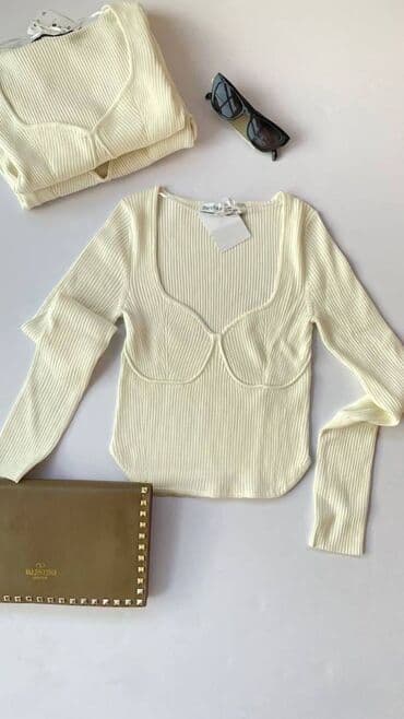 Спецодежда: Лонгслив, цвет - Бежевый, M, L — 2