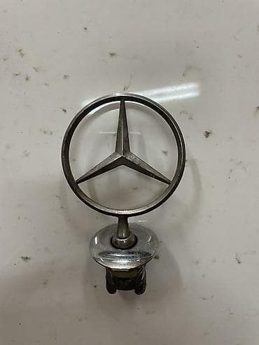 65: Эмблема-орнамент на капот Mercedes-Benz (классическая «звезда» в — 1