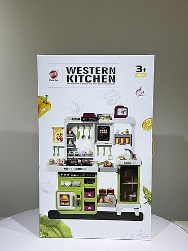 Детский мир: Детская игровая кухня Western Kitchen, для детей 3+ - Большой игровой — 2