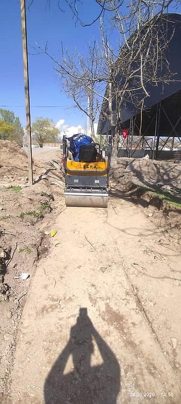 расценки на строительные работы бишкек 2023 год: Продаю виьро-каток 3 тонны - Дорожный каток вибрационный — 5