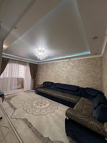 квартиру кок жар: 1 комната, 45 м², 106 серия улучшенная, 2 этаж, Евроремонт — 8