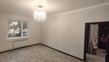 купля продажа квартир бишкек: 2 комнаты, 54 м², 105 серия, 1 этаж, Евроремонт — 1