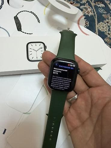 huawei mate 30 pro: Apple Watch Series 7 (GPS), 41 мм, алюминиевый корпус в цвете Midnight — 2
